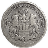 2 марки 1876 год J.Гамбург.Германия.Серебро. 