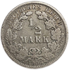 1/2 марки 1906 год A.Германия.Серебро.