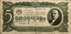 5 червонцев 1937 год.Билет Гос.Банка СССР.Ленин.СССР.Бона.VF.