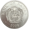 10 долларов 2008 год.Новый год.Дед Мороз.Республика Науру. 