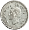 3 пенса 1951 год.Георг VI.ЮАР.Британская Африка.Серебро.