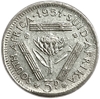 3 пенса 1951 год.Георг VI.ЮАР.Британская Африка.Серебро.