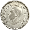 3 пенса 1952 год.Георг VI.ЮАР.Британская Африка.Серебро.