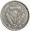 3 пенса 1950 год.Георг VI.ЮАР.Британская Африка.Серебро.