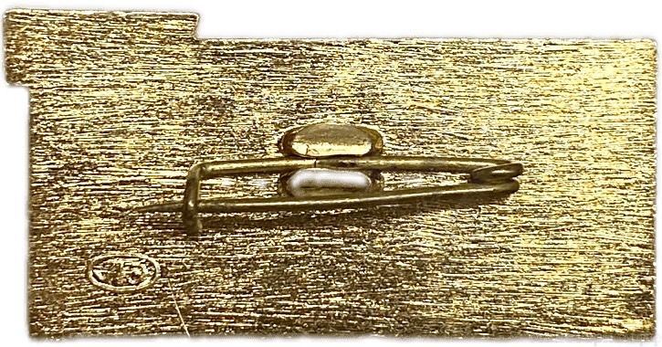 Значок Кронштадт.Город порт.Корабль.2 тип.СССР.