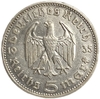 5 рейхсмарок 1935 год D.Пауль фон Гинденбург.Курица.Германия.3-ий Рейх.Серебро.