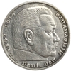 5 рейхсмарок 1936 год J.Пауль фон Гинденбург.Курица.Германия.3-ий Рейх.Серебро.
