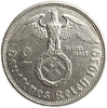 2 рейхсмарки 1939 год D.Пауль фон Гинденбург.Германия.3-ий Рейх.Серебро.
