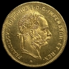 4 флорина (10 франков) 1892 год.Франц Иосиф I.Австро-Венгрия.Золото.