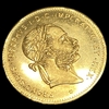 4 флорина (10 франков) 1892 год.Франц Иосиф I.Австро-Венгрия.Золото.