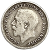 3 пенса 1918 год.Георг V.Великобритания.Серебро. 