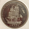 1 крона 2006 год.Каперские корабли Южной Атлантики.Cabot.Тристан-да-Кунья. 