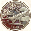 1 доллар 2012 год.Торговый доллар.Кит.Мауи-Гавайи.США.