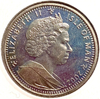 1 крона 2002 год.Бенгальская кошка.Остров Мэн.Великобритания.