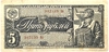 5 рублей 1938 год.Казначейский билет.Летчик.Серия Яи.СССР.Бона.