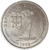 200 эскудо 1998 год.Васко да Гама.Открытие Индии.Парусник.Португалия.
