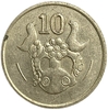 10 центов 1993 год.Кипр.