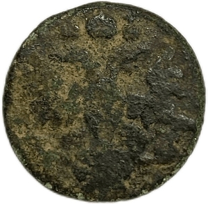 Полушка 1735 год.Анна Иоанновна.Медь. 