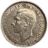 6 пенсов 1943 год.Георг VI.Австралия.Серебро.
