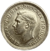 3 пенса 1942 год.Георг VI.Австралия.Серебро.