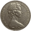 20 центов 1981 год.Утконос.Елизавета II.Австралия.