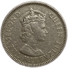 25 центов 1965 год.Парусник.Елизавета II.Восточные Карибы.