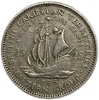 25 центов 1965 год.Парусник.Елизавета II.Восточные Карибы.