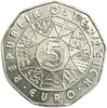 5 евро 2009 год.Памяти Тирольского Восстания.Австрия.Серебро.