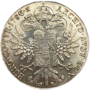 1 талер 1780 год "Мария Терезия".Австрия.Рестрайк.Серебро.