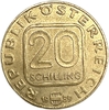 20 шиллингов 1989 год.Регион Тироль.Австрия.