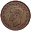 1 фартинг 1939 год.Георг VI.Птица крапивник.Великобритания.Бронза.
