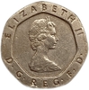 20 пенсов 1983 год.Елизавета II.Великобритания.