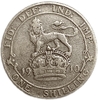 1 шиллинг 1910 год.Эдуард VII.Великобритания.Серебро.