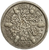 6 пенсов 1929 год.Георг V.Великобритания.Серебро.