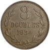 8 дублей 1934 год.Гернси.Великобритания.