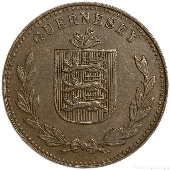 8 дублей 1934 год.Гернси.Великобритания.
