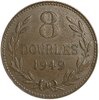 8 дублей 1949 год.Гернси.Великобритания.