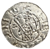 Денье 1049-1061 год.Граф Флорис I.Графство Голланд.Нидерланды.Серебро.