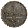 1 чертезимо 1852 год.Франц Иосиф I.Венеция.Медь.