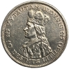 10 литов 1936 год.Витовт Великий.Первая Республика.Литва.Серебро