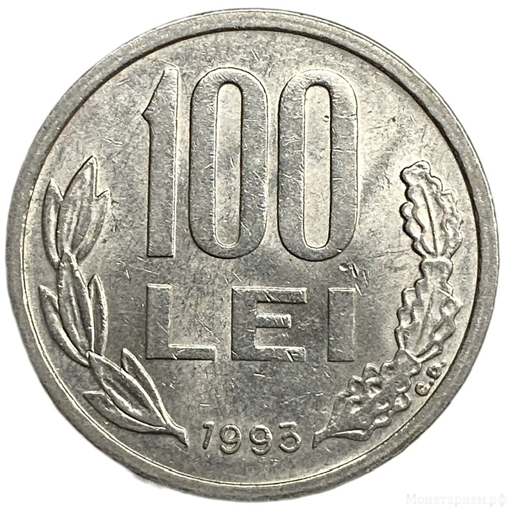 100 лей 1993 год.Михай Храбрый.Румыния.