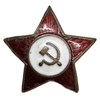 Звезда кокарда РККФ.Флот.СССР.Оригинал.Латунь,эмаль.