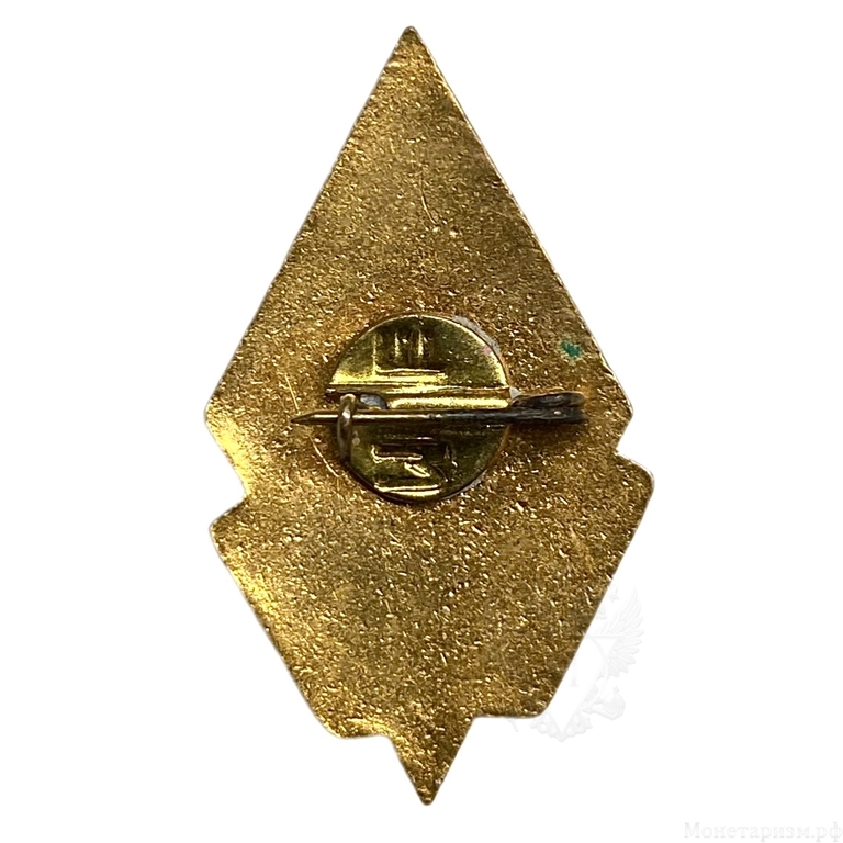 Знак.Камчатский фестиваль молодежи 1957 год.СССР.Бронза,эмаль.