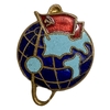 Знак.Первый спутник Земли.Космос.СССР.Бронза,эмаль.