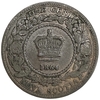 1 цент 1864 год.Виктория.Нью-Брансуик.Канада.