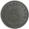 5 рейхспфеннигов 1942 год.Двор A.3 рейх.Германия. 