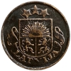 5 сантимов 1922 год.Латвия. 