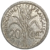 20 центов 1945 год.Французский Индокитай.
