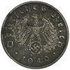 1 рейхспфенниг 1940 год.Двор А.3 рейх.Германия. 