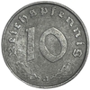 10 рейхспфеннигов 1942 год.Двор J.3 рейх.Германия.     